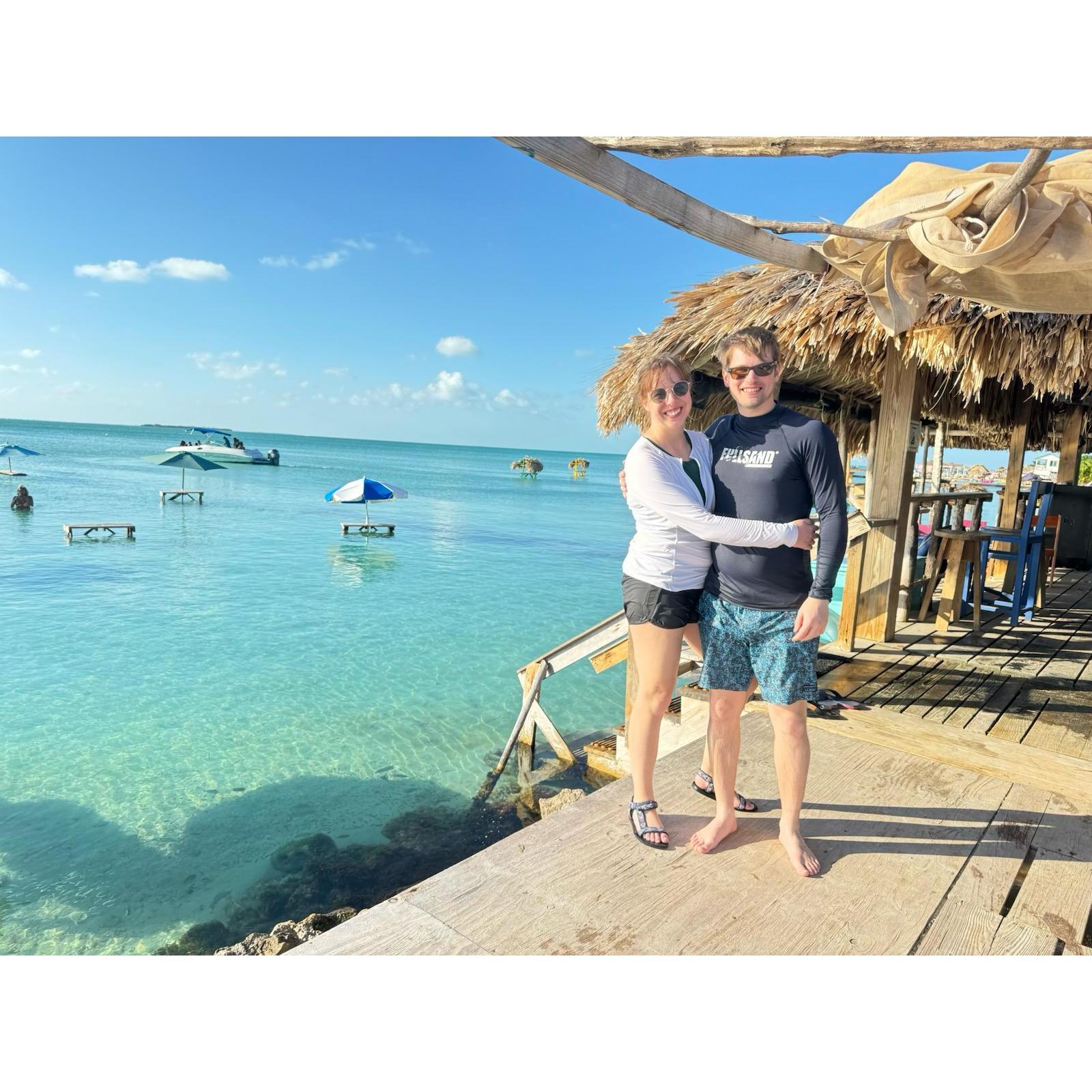 Trip to Belize with friends in February 2024.