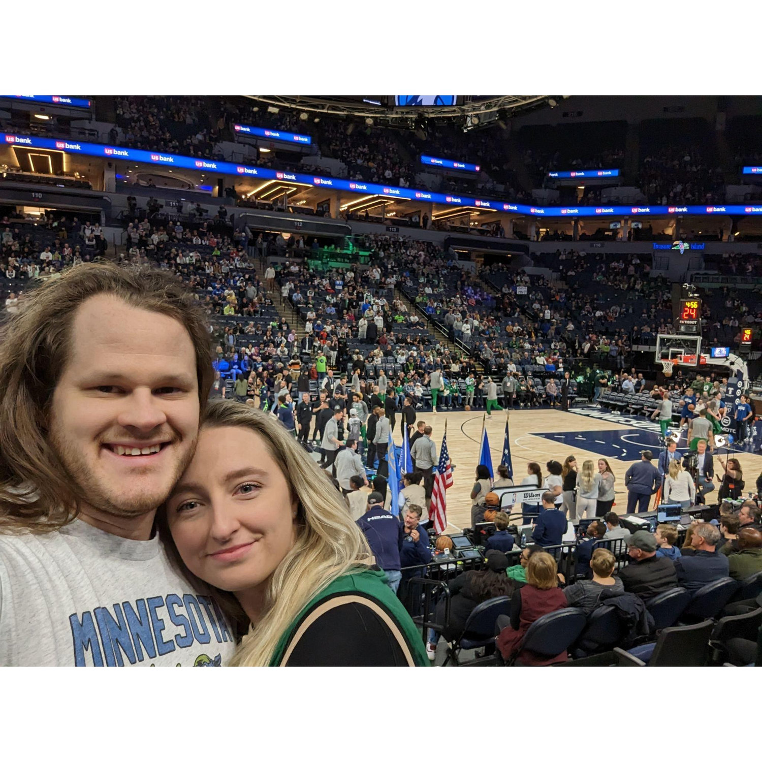 Timberwolves games with Boston allegiance