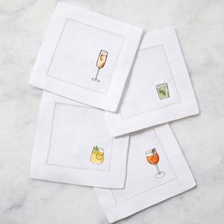 Aperitivo Cocktail Napkin, Set of 4