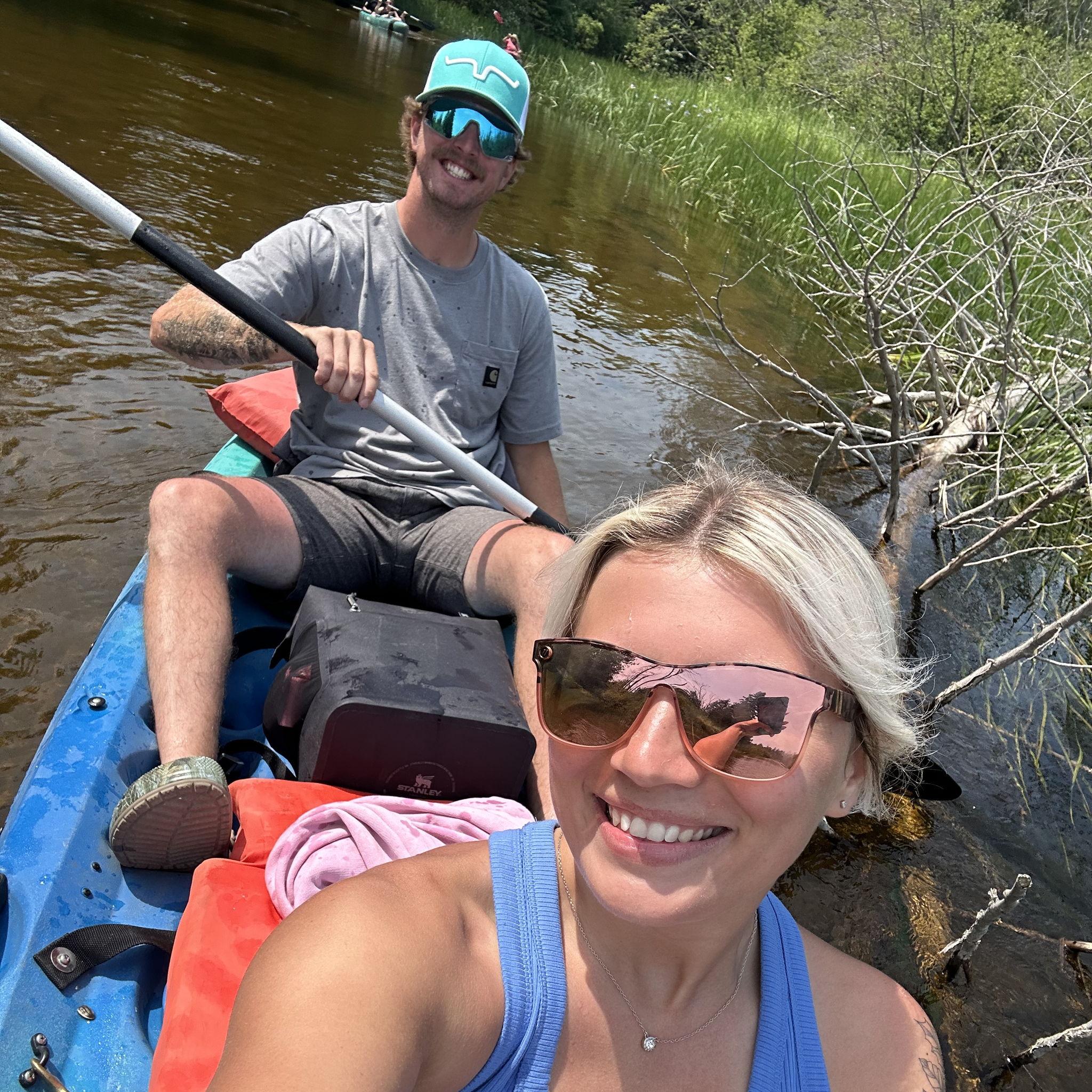 Kayaking in Michigan!