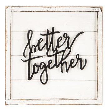 Better Together Wood Wall Decor