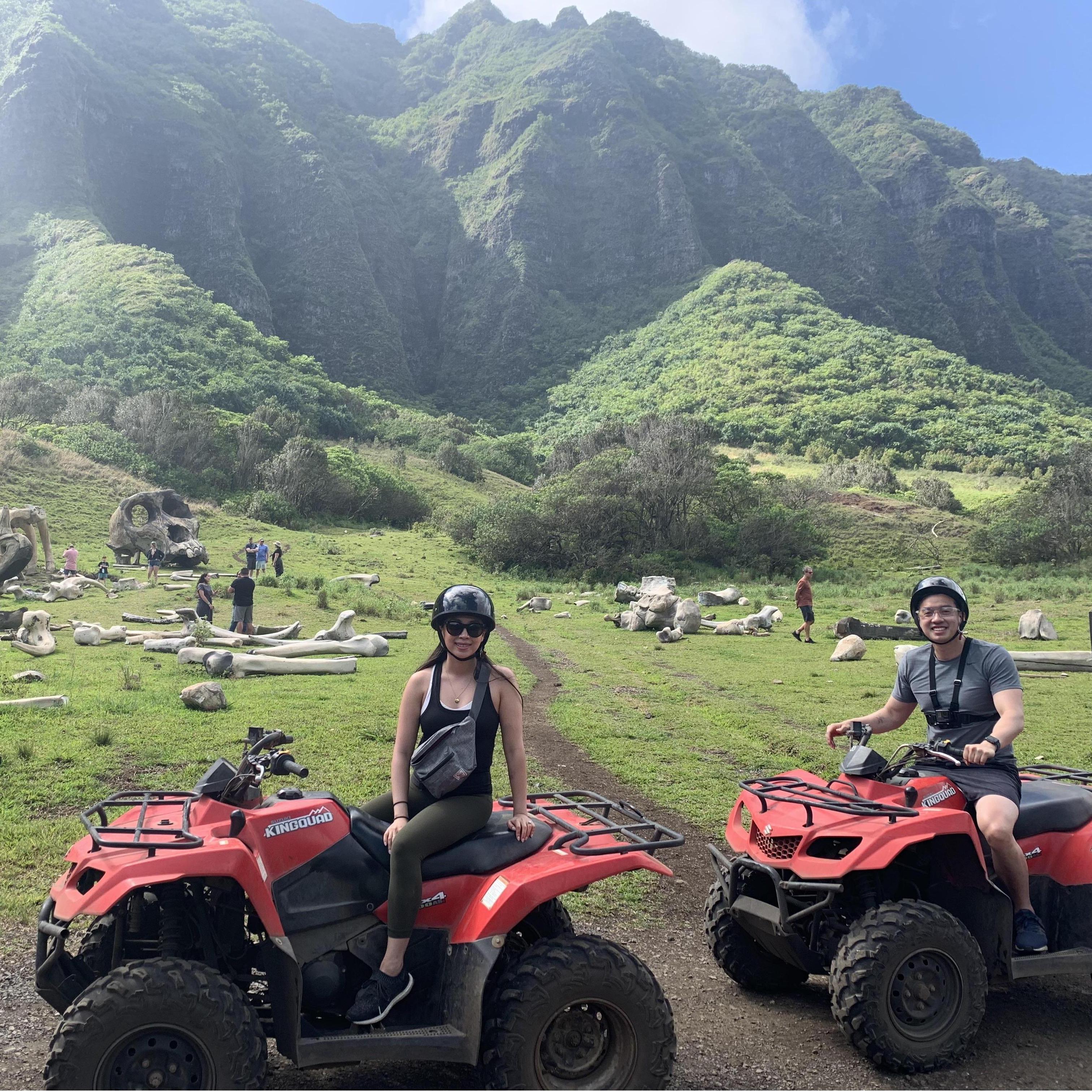 ATV at Jurassic Park.