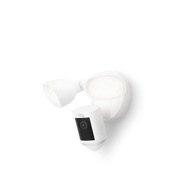 ring - Floodlight Cam Wired Pro Outdoor Wireless 1080P Surveillance Camera