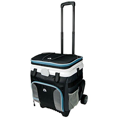 Igloo Cool Fusion 36-Can Roller MaxCold Coolers, Black