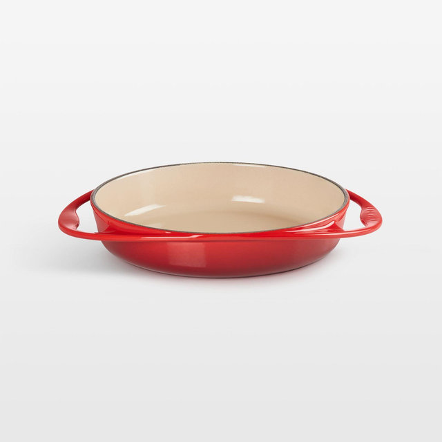 Le Creuset ® Heritage Traditional 2-Qt. Cerise Round Tarte Tatin Dish
