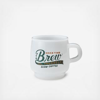 Slow Coffee Mug- Make the Brew