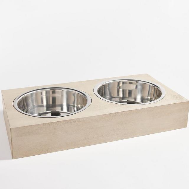 Cayman Pet Bowl With Stand, Medium/Large