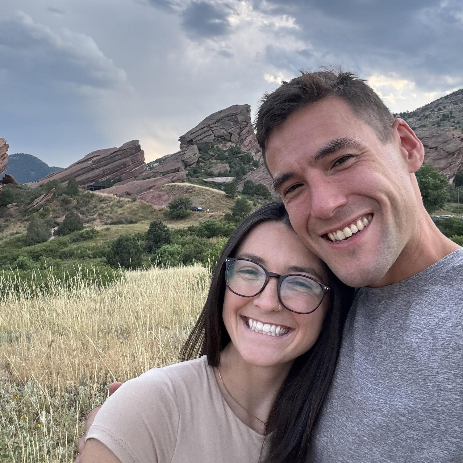 Our first Red Rocks Concert - Golden, CO.
