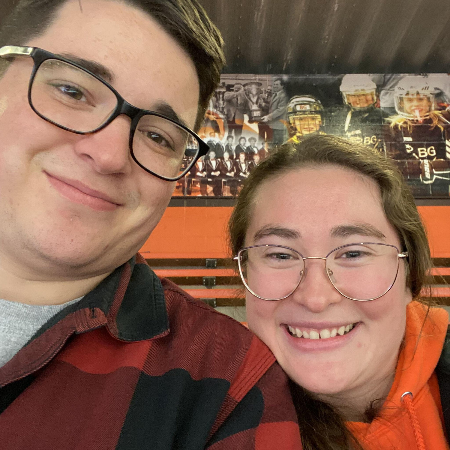 BGSU Hockey game-- Talons up!