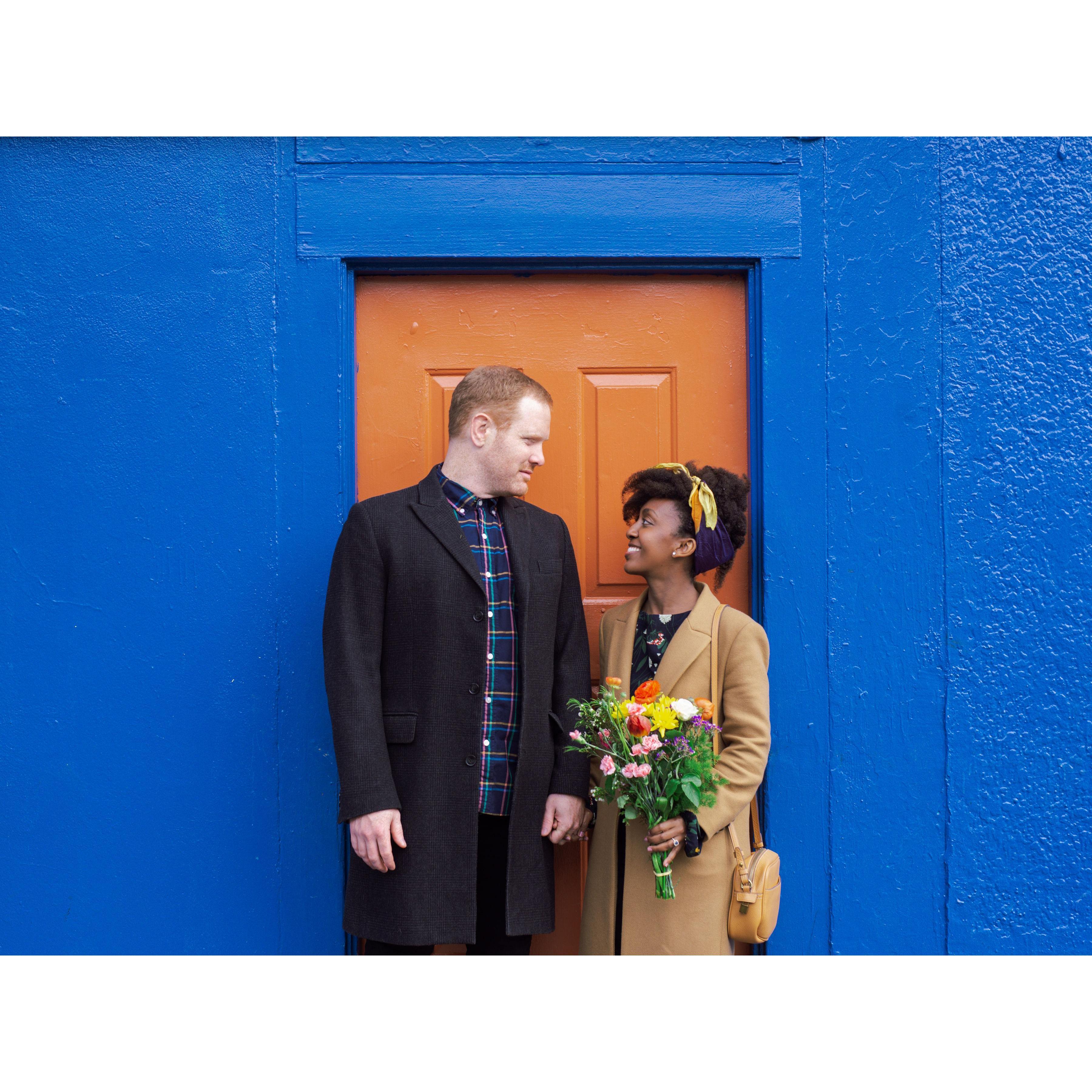 We Got Romantically Stuck in a Doorway in the Mission - San Francisco, CA - April 2019