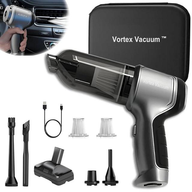 Vortex Vacuum Car, Shark Vortex Vacuum™, Handheld Vacuum Cordless, Keyboard Cleaner, Car Vacuums with Best Suction Cordless, Mini Car Vacuum, Handheld car Vacuum Cleaner 120w