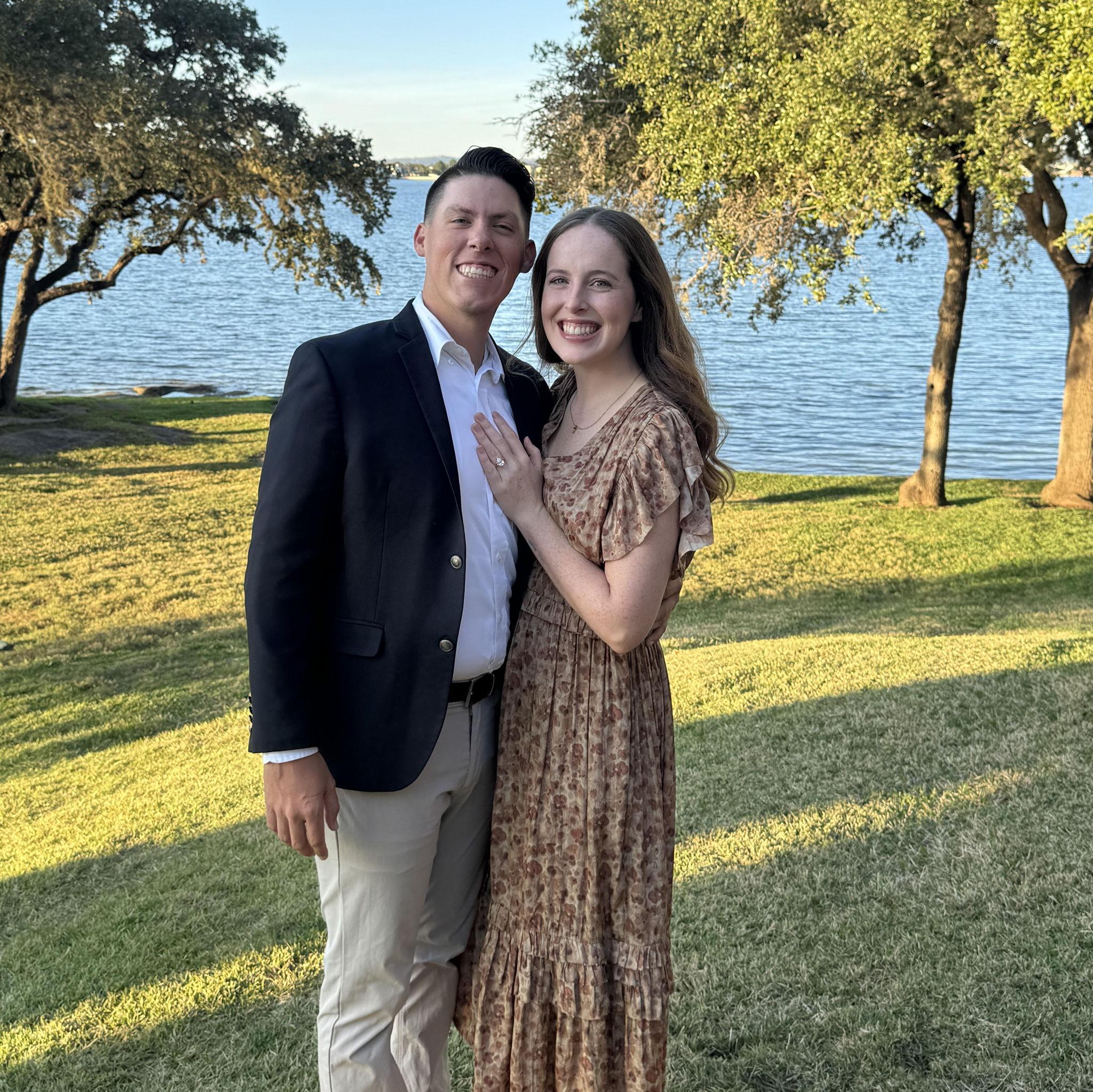 Our first wedding together! Cheers to the Whiteheads!!