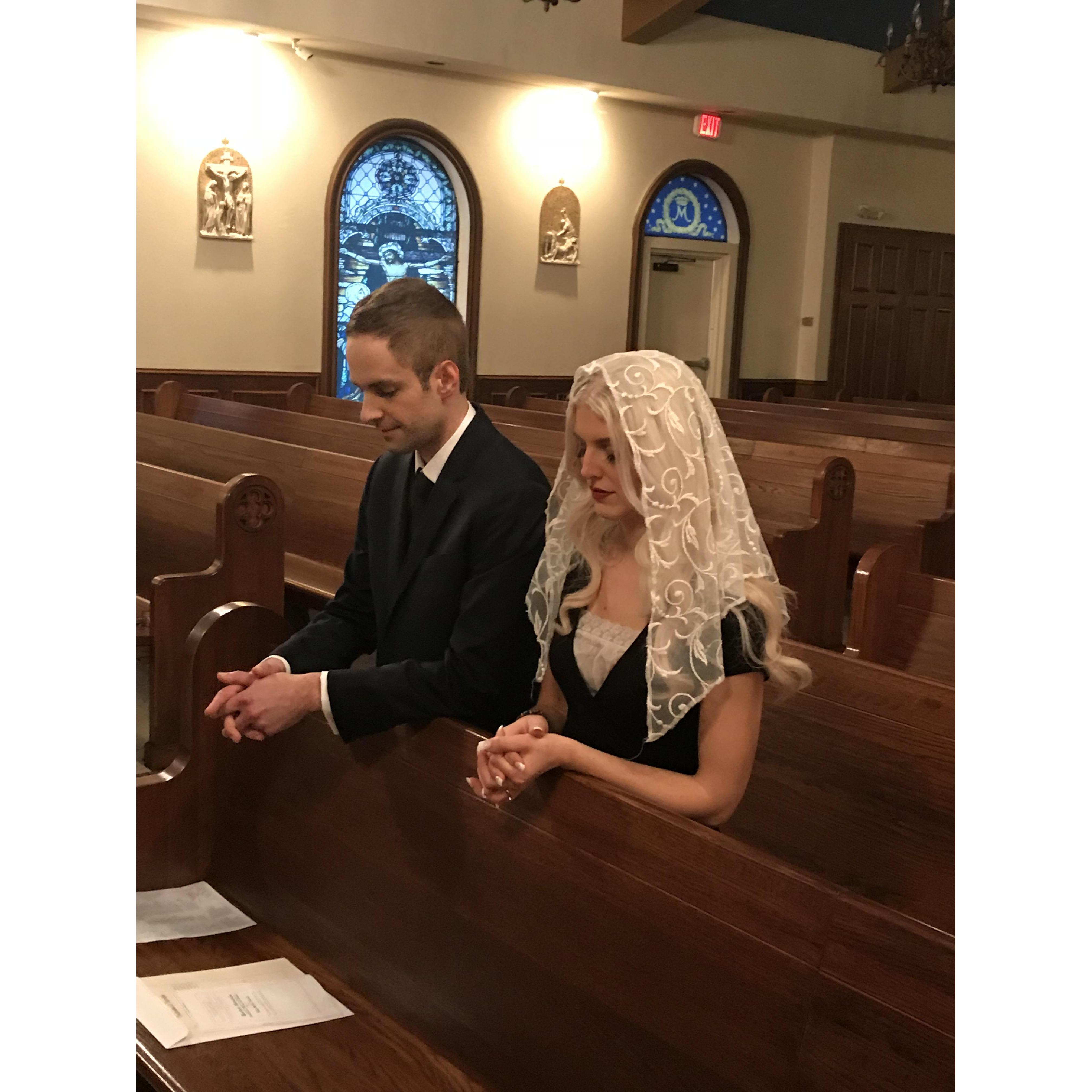 Praying after our betrothal