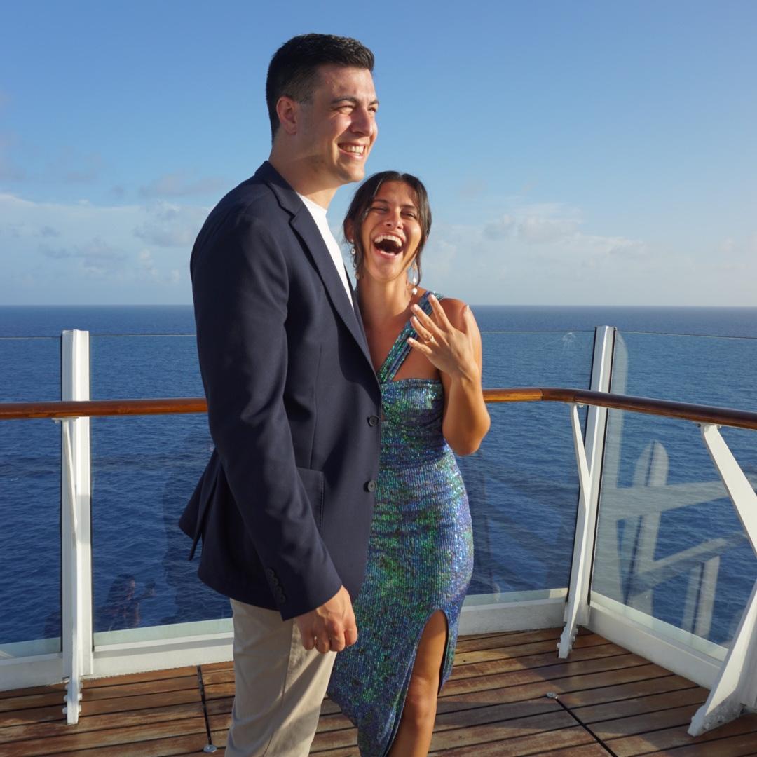She said yes!!