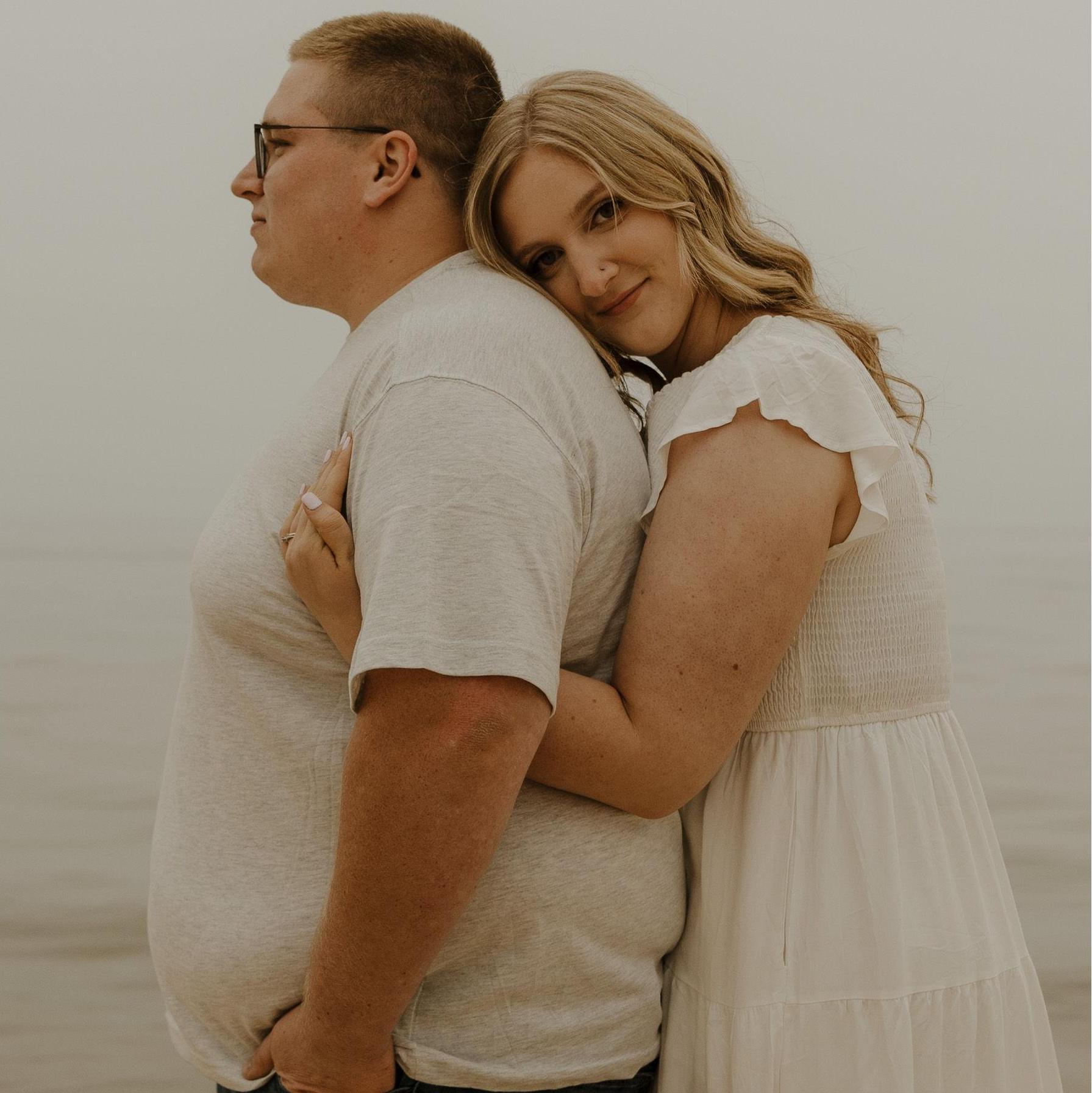 Engagement photos in West Olive, MI (2023)