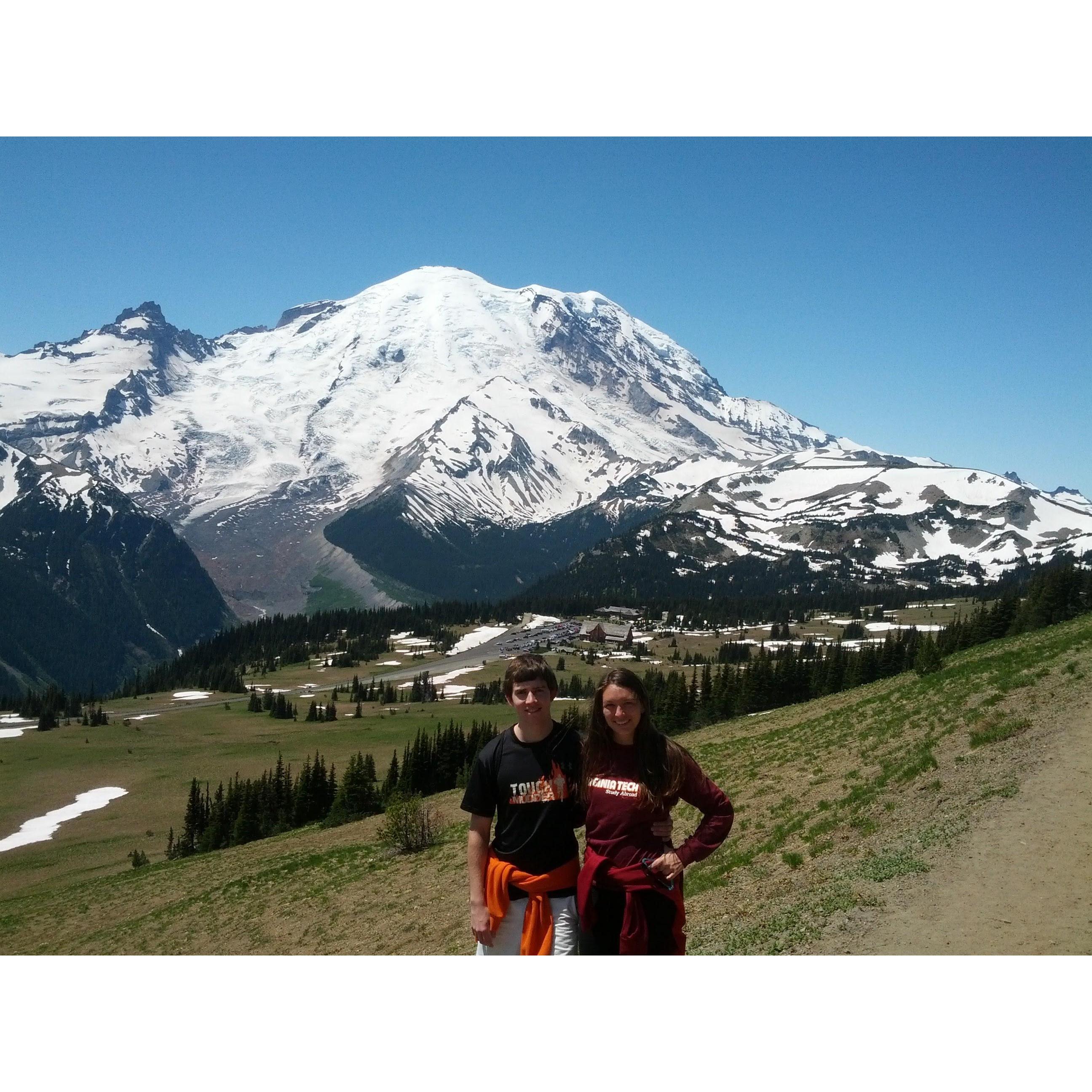 Mount Rainier to celebrate the Fourth of July!
July 2013