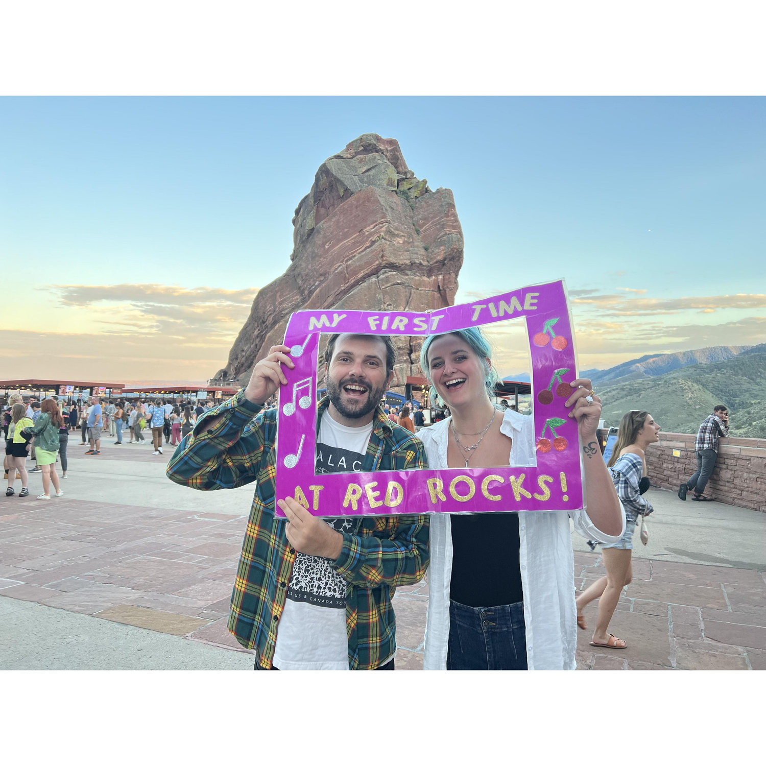 Front row for Father John Misty at Red Rocks for Andrew's 35th Birthday.
July 2022