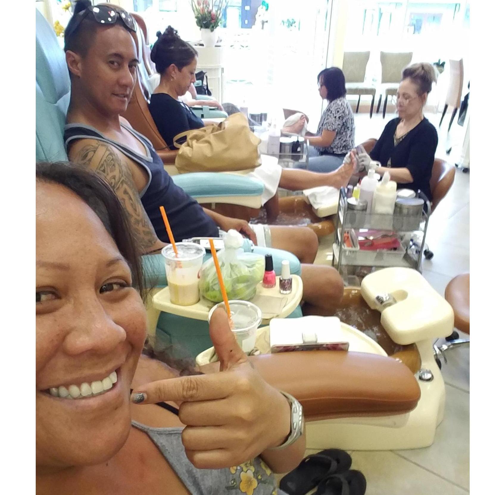 We do pamper me day dates too!