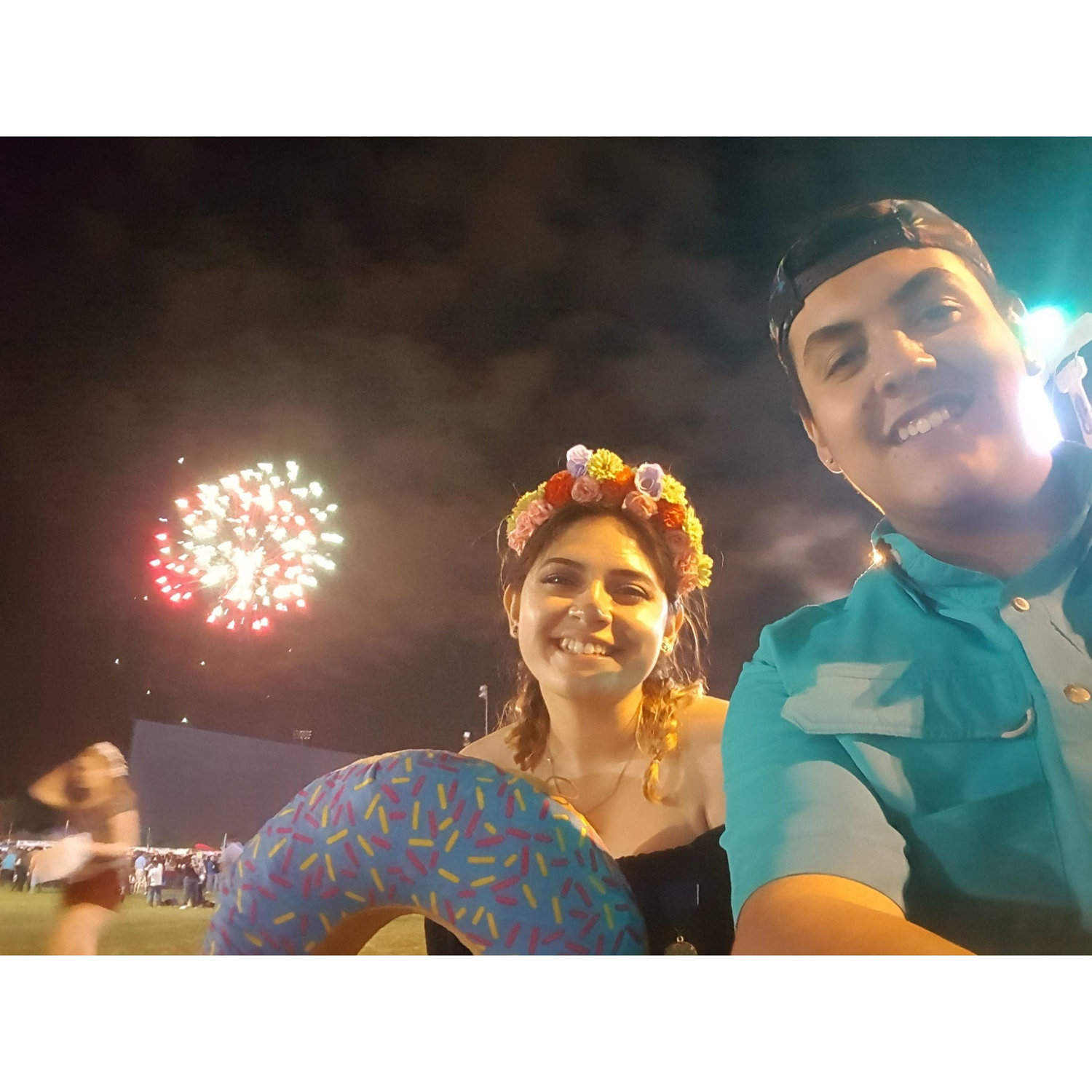 April 15, 2016 - Austin and Lydia at Oyster Bake