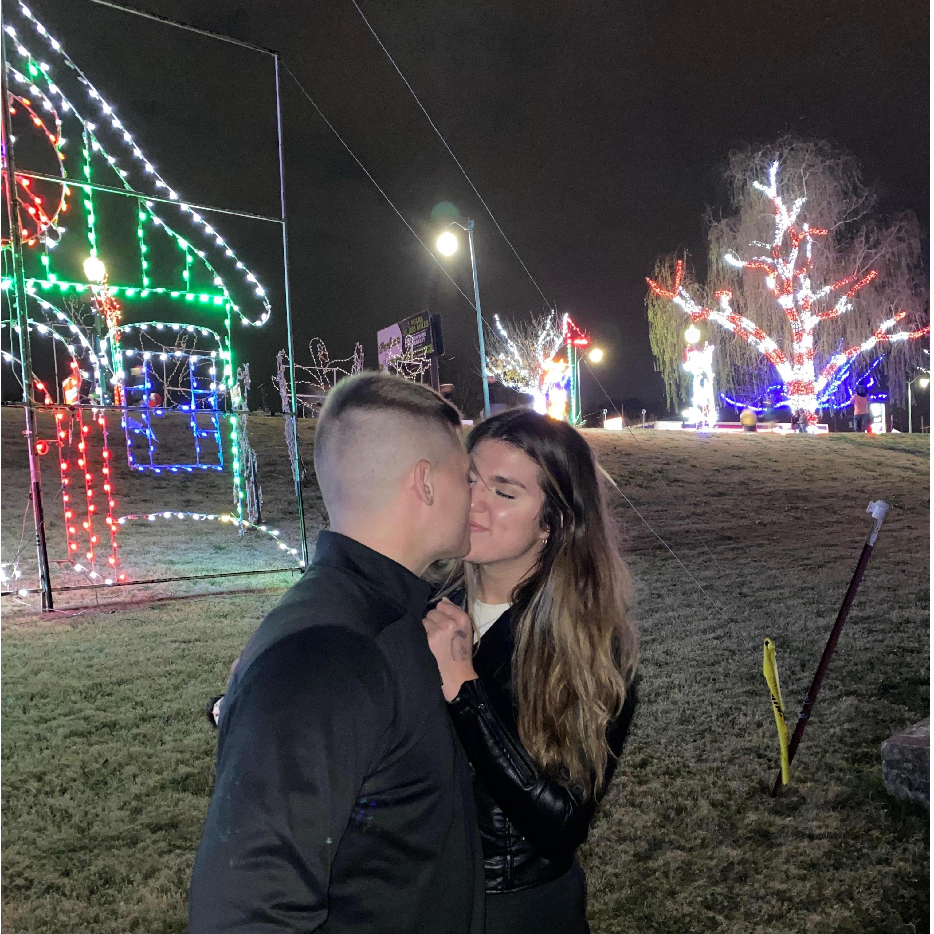 Christmastime in the South.