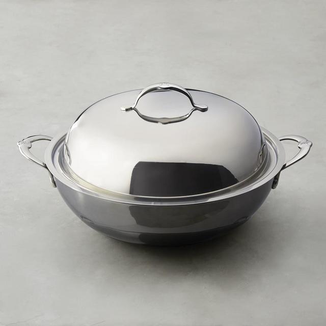 Hestan Nanobond™ Stainless-Steel Wok with Lid