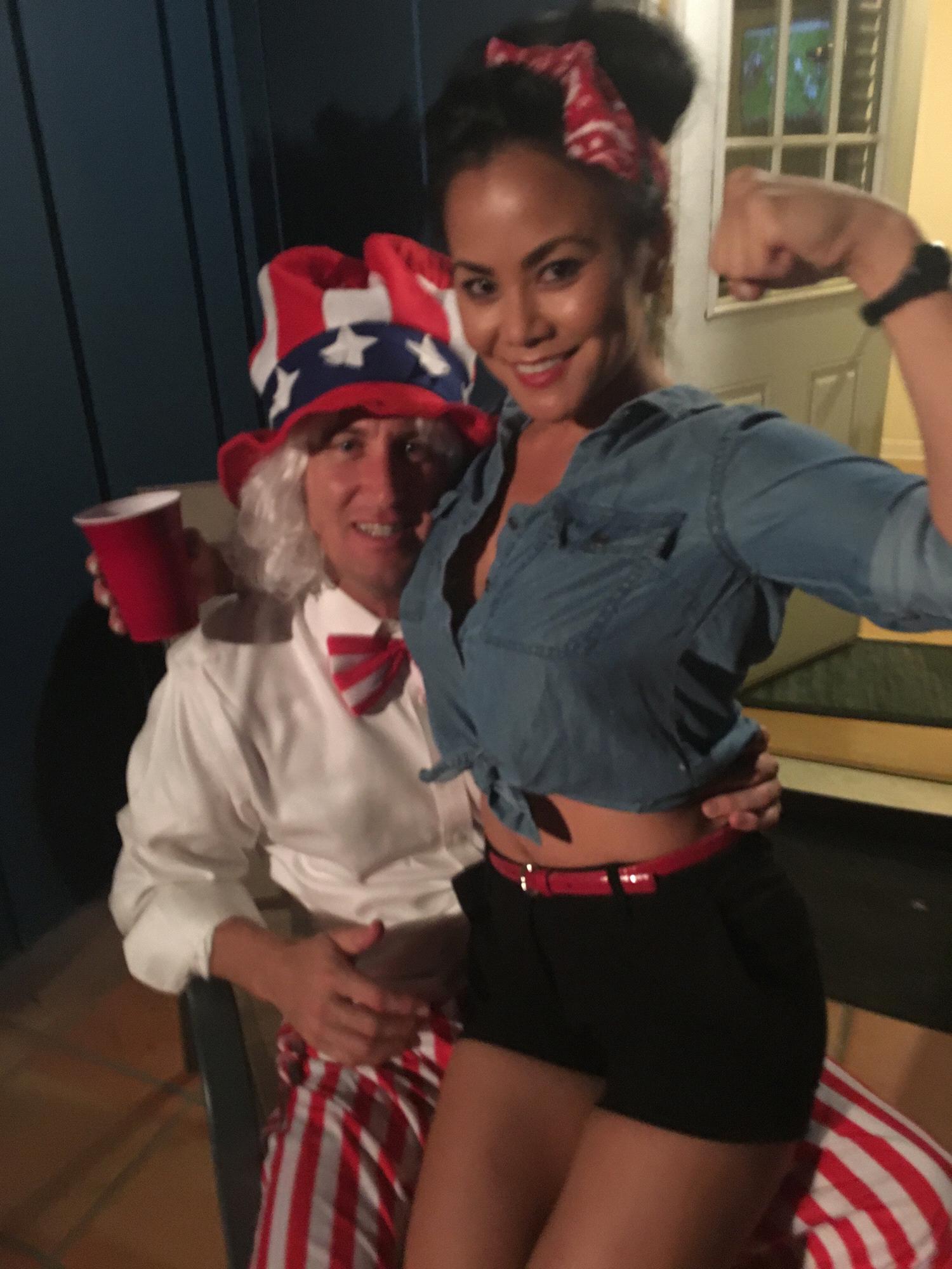Happy Halloween!
Uncle Sam and Rosie the Riveter