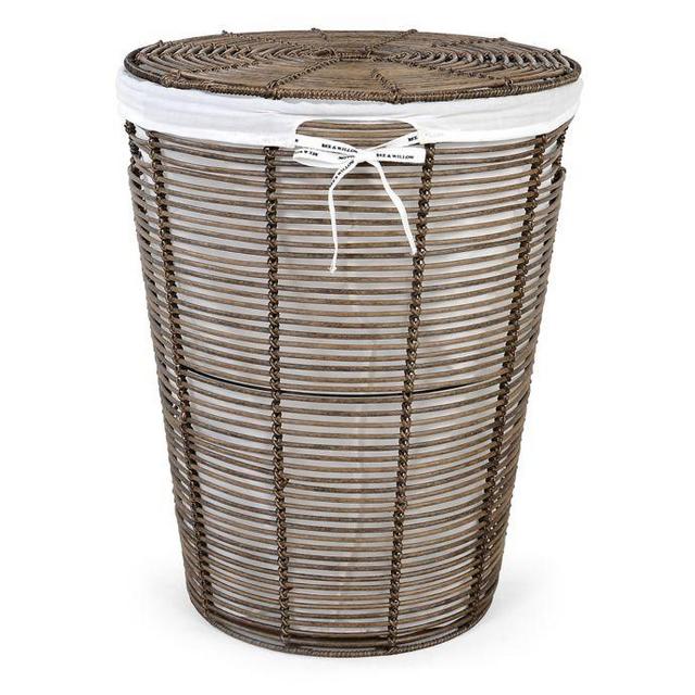 Bee & Willow™ Home Poly Rattan Laundry Hamper with Liner