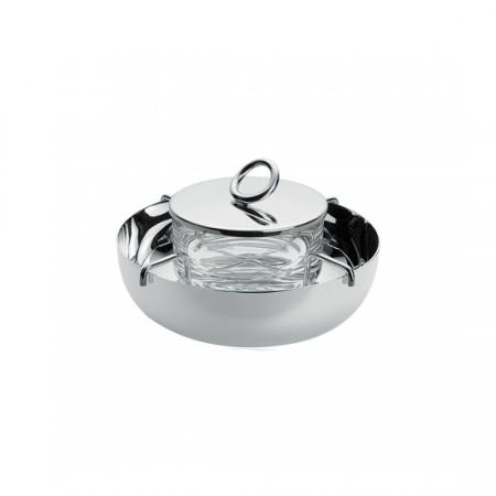 Silver Caviar Serving Set