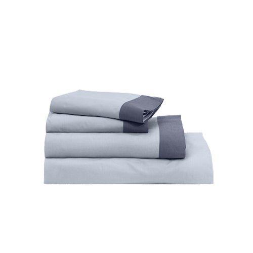 Casper Soft and Durable Supima Cotton Sheet Set Queen Sky/Azure