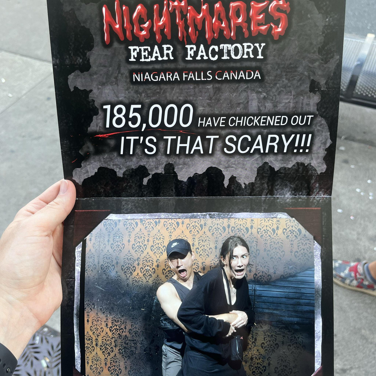 faced true fear this day