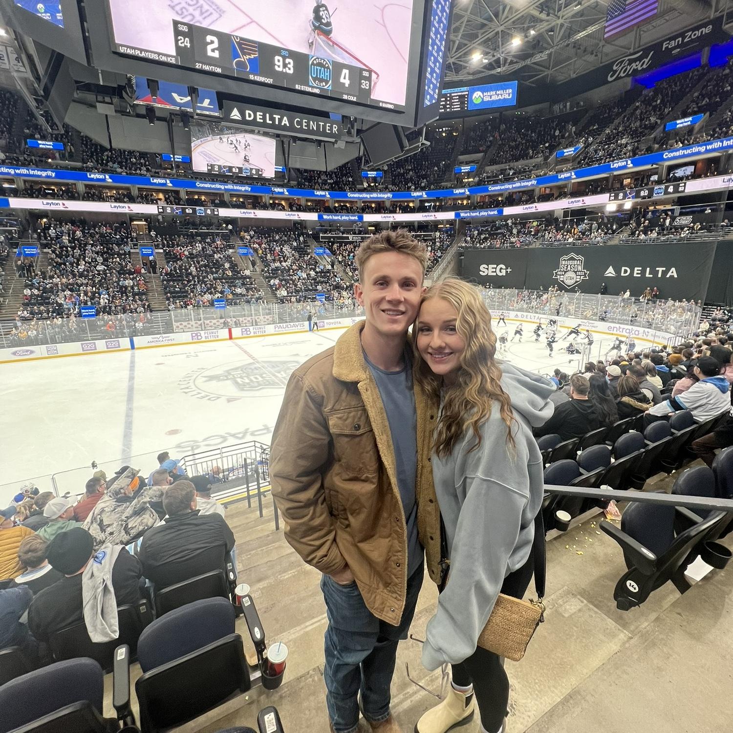 First ever Hockey game!