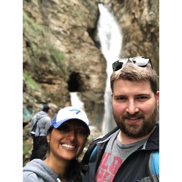 The most brutal hike we've ever taken. I'm not sure how we're smiling at this point.