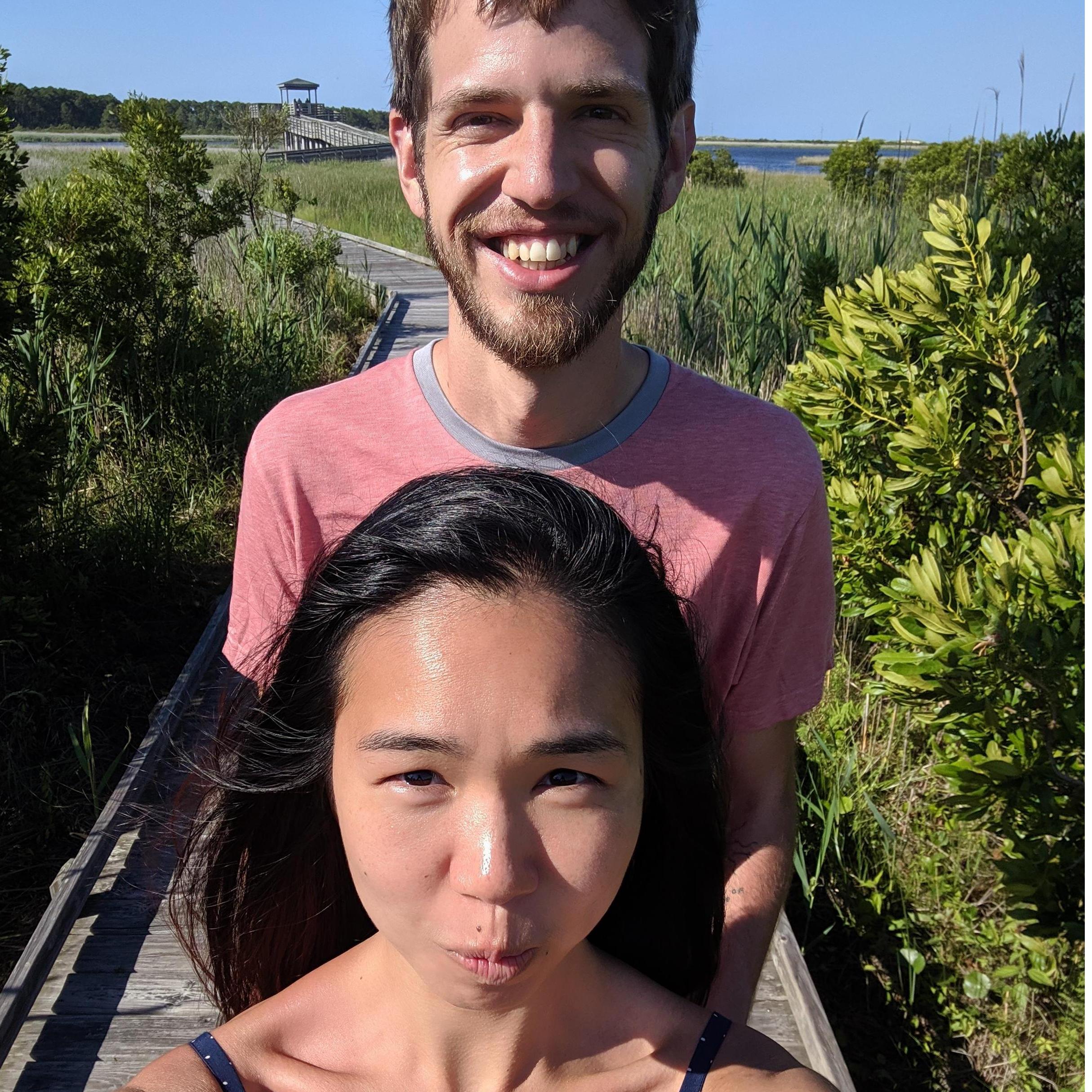 Trip to the Outer Banks with friends... Two beacons in our lives.