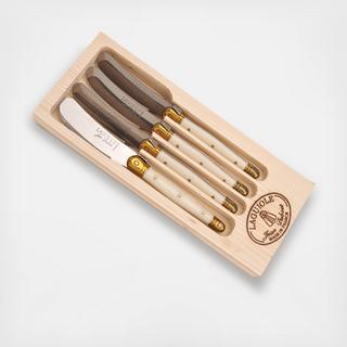 Laguiole 4-Piece Spreaders with Presentation Box