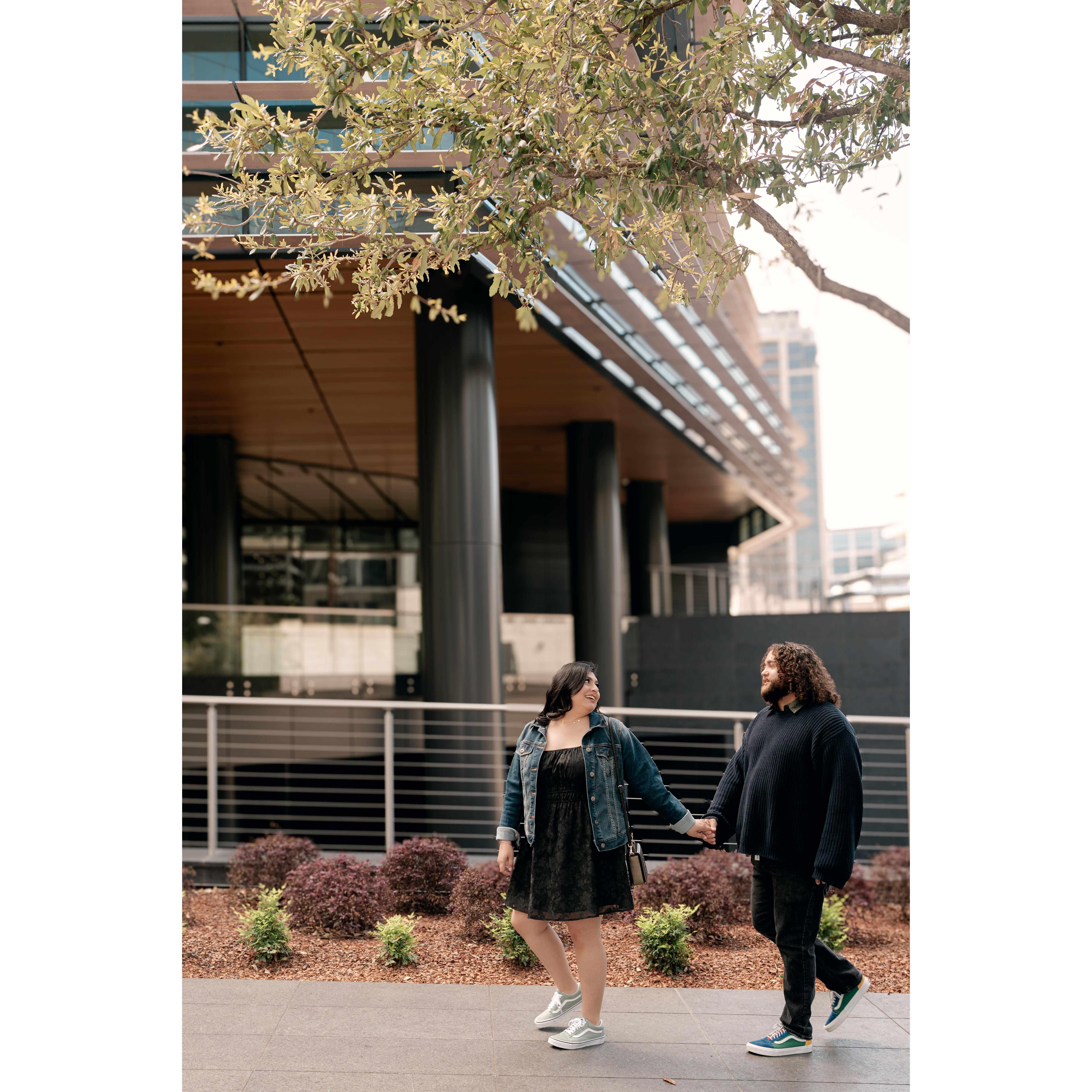 Our incredible photographer asked us to walk around the city for a while and ended up with some gorgeous, unexpected shots.