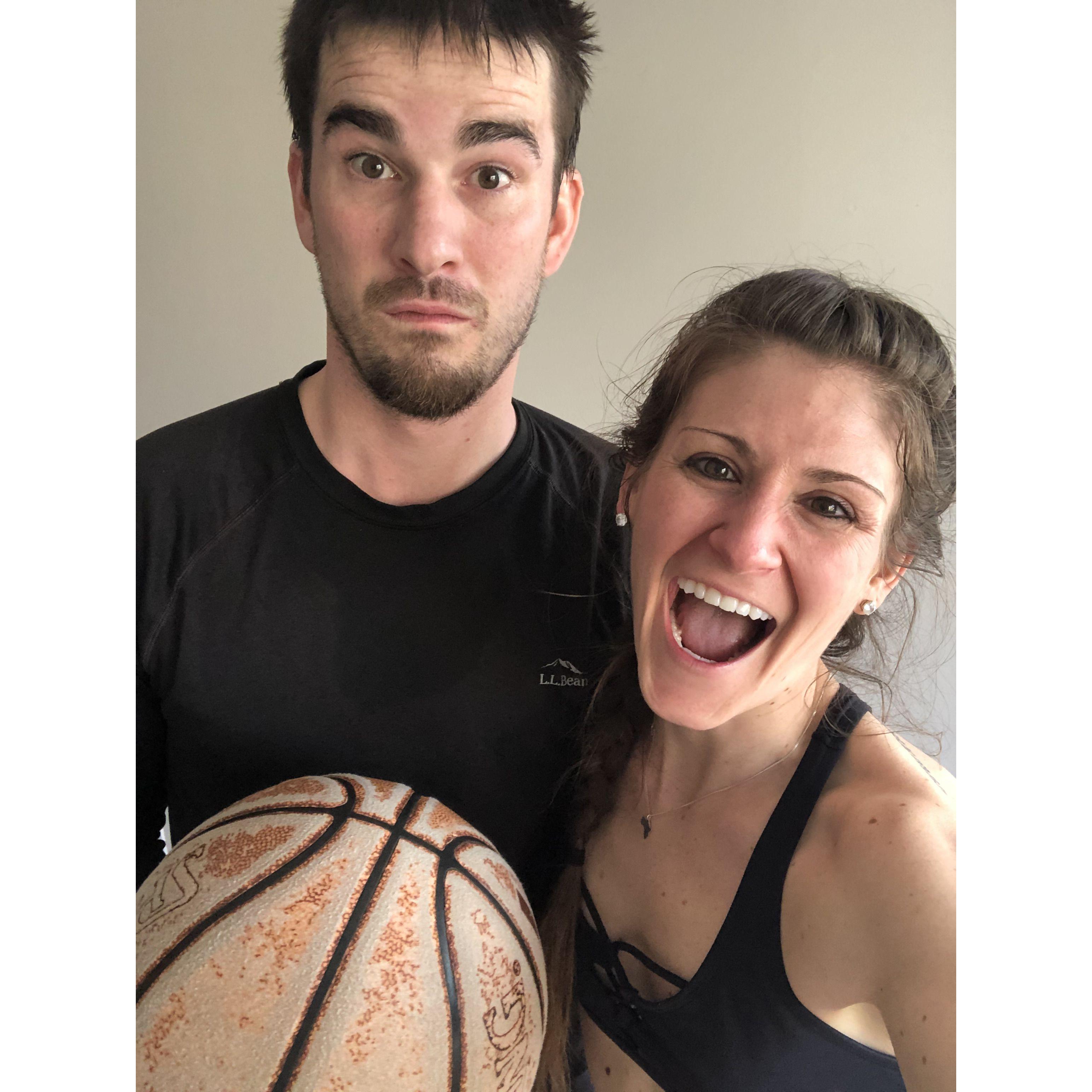 Instagram Live Couples Workout Class during COVID