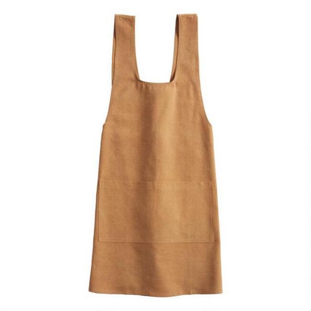 Washed Cotton Smock - Golden Yellow