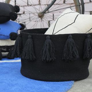 Decorative Tassels Basket