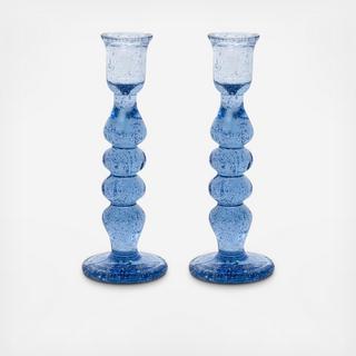Provence Medium Candlestick Holder, Set of 2