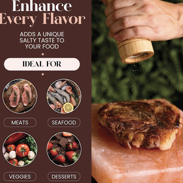 Salt block for cooking