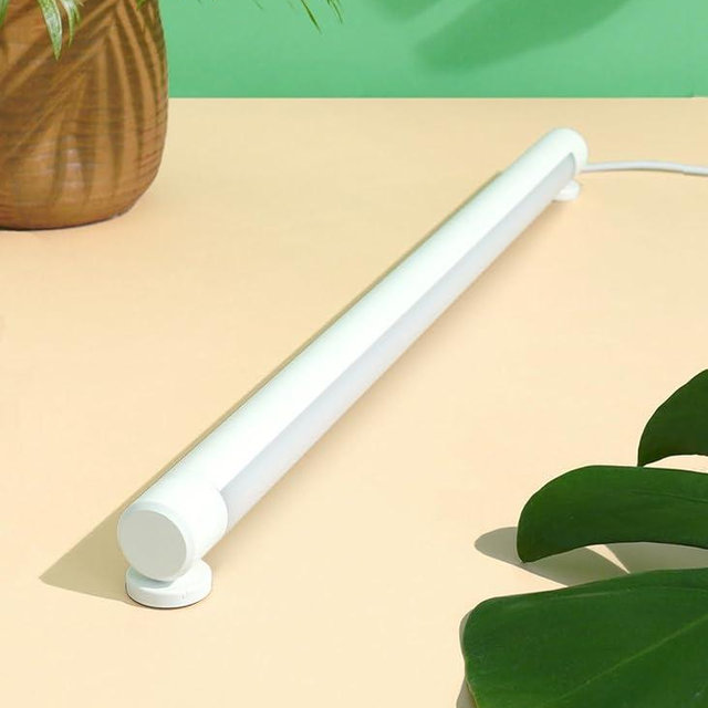Soltech Solutions Grove™ LED Grow Light - Under-Cabinet/Shelving or Wall Mounted LED bar Light for Indoor houseplants and Herbs - Touch Control Power and dimming (White)