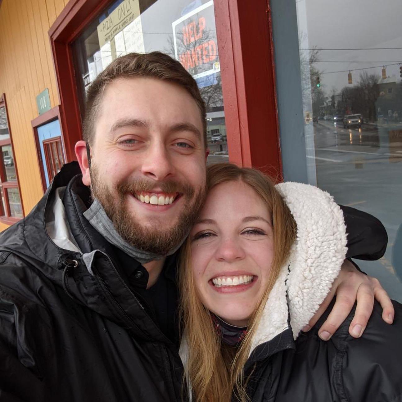 The day we got engaged!