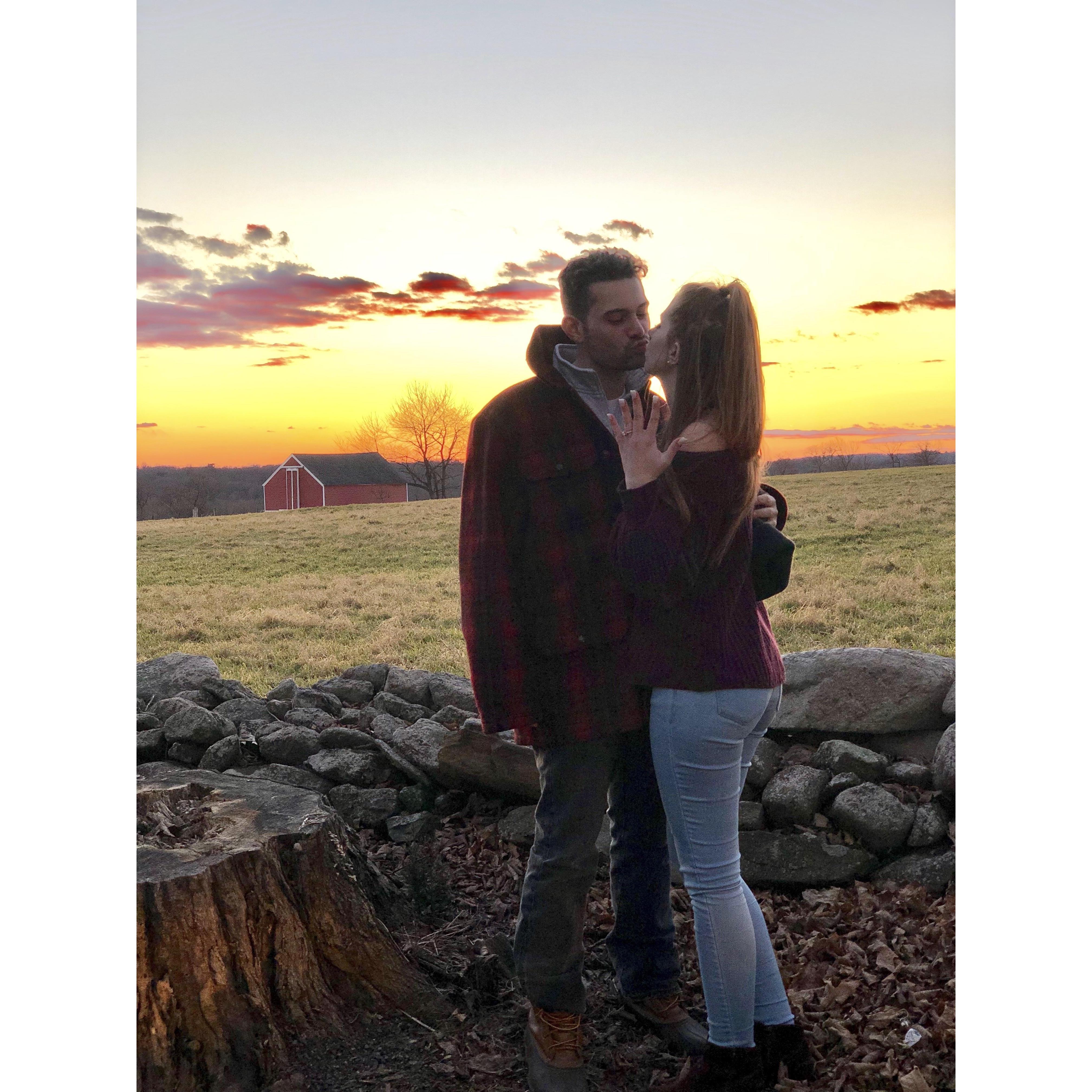 Our impromptu engagement shoot 
FROM: 2018