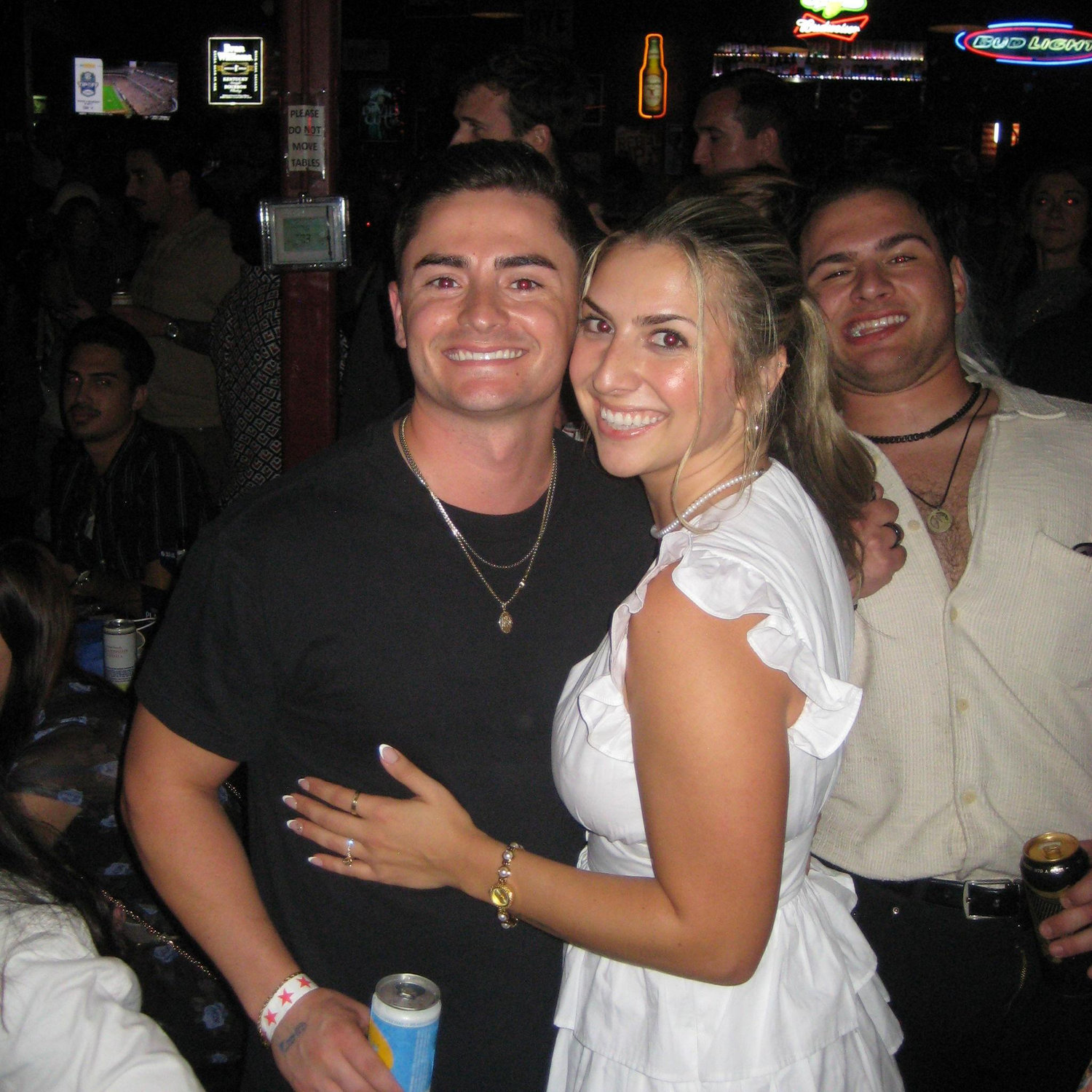 Jordan and Raquel having fun
