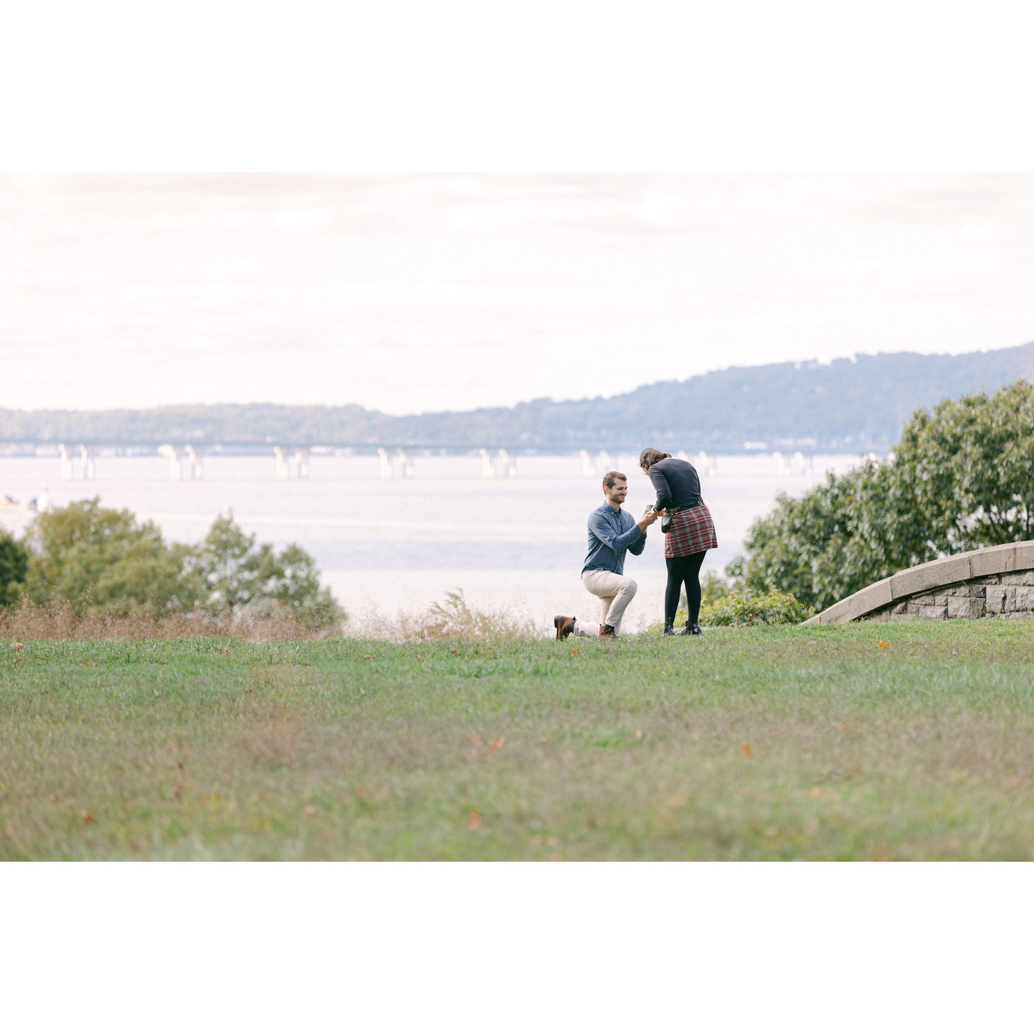 Our engagement. October 8th, 2022, Rockefeller State Park. NY.