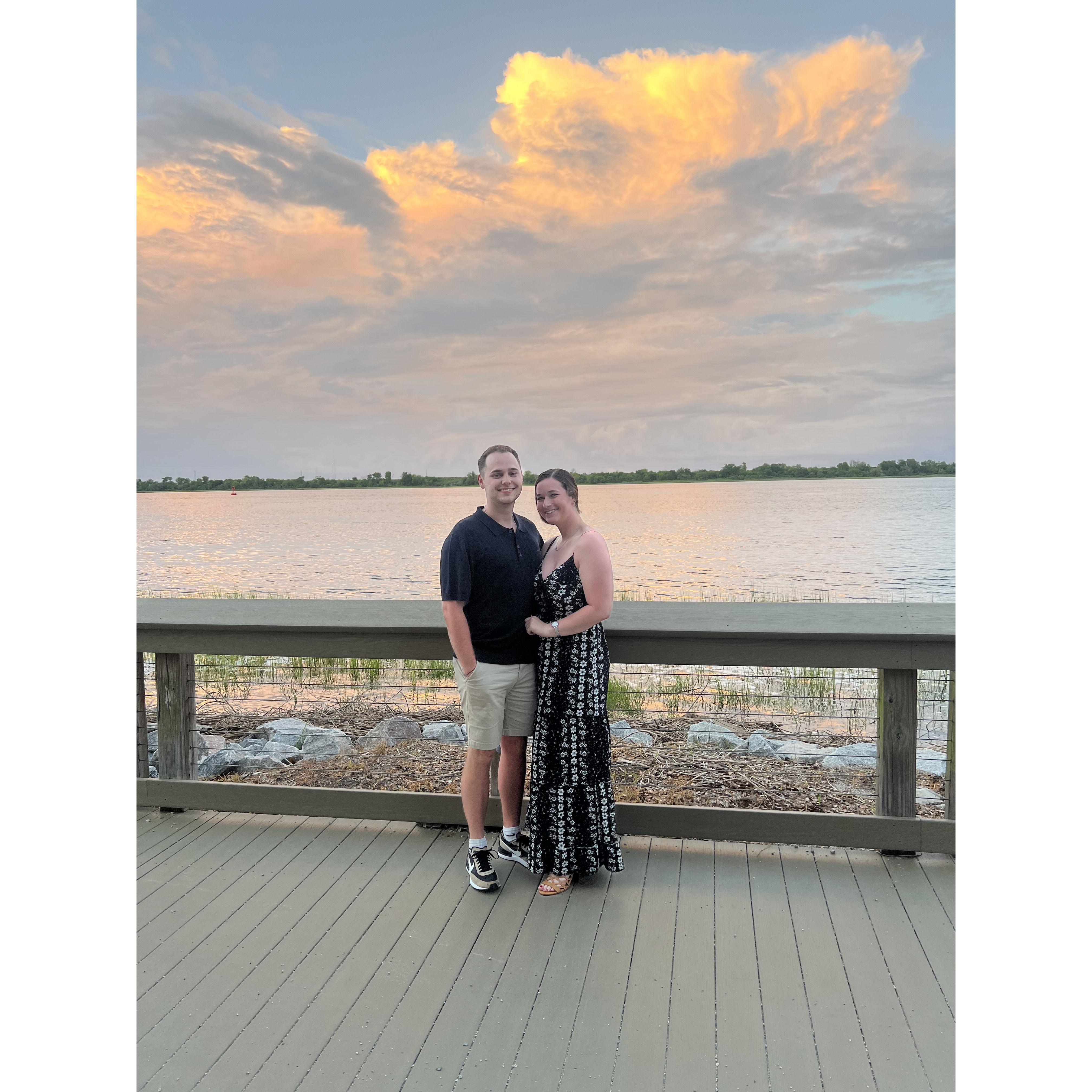 Sunset Dinner!