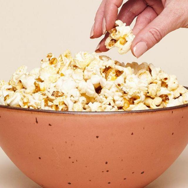 Popcorn Bowl - Color Panna Cotta