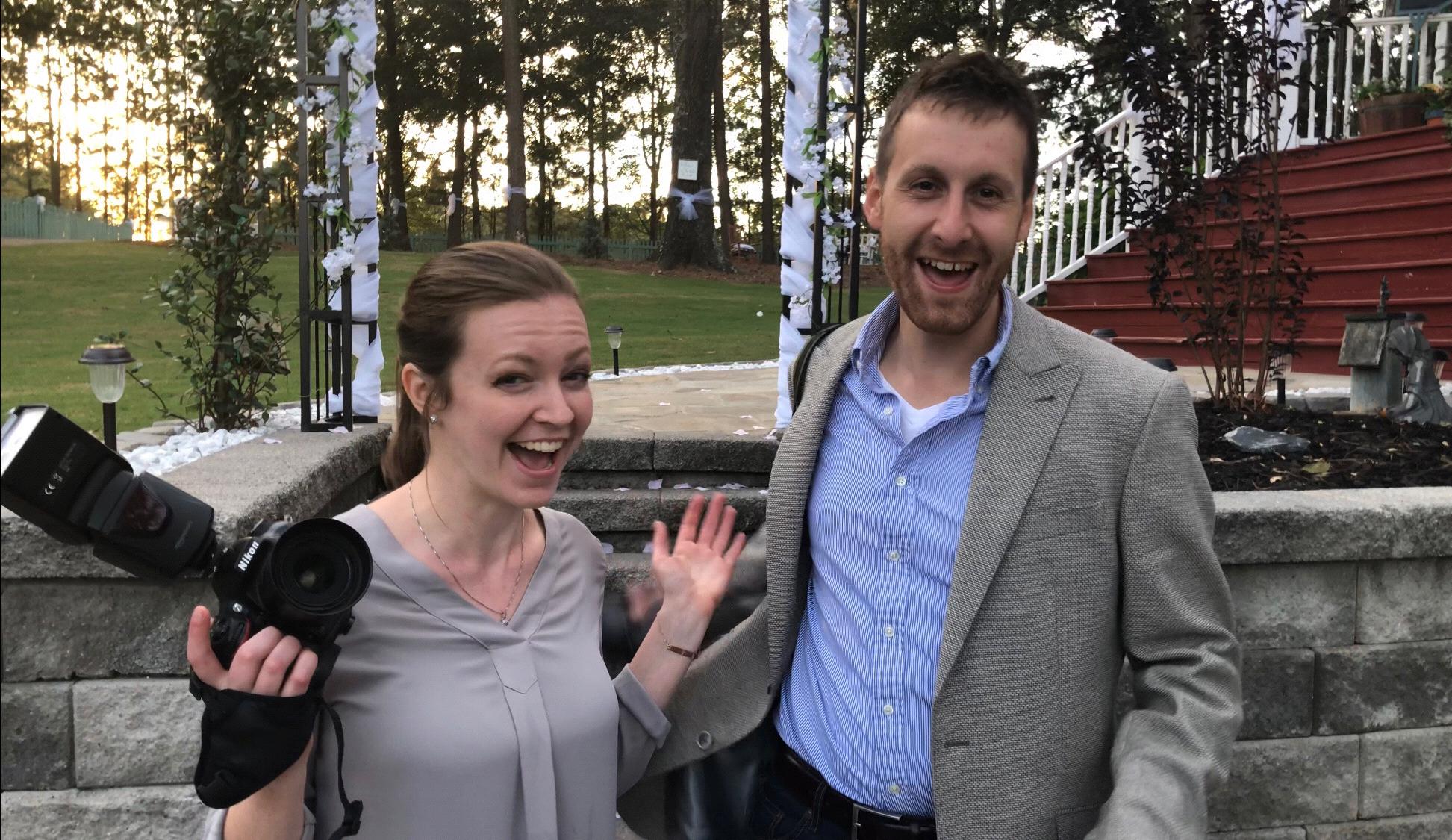 10.13.18 - Photographing a friend's wedding together