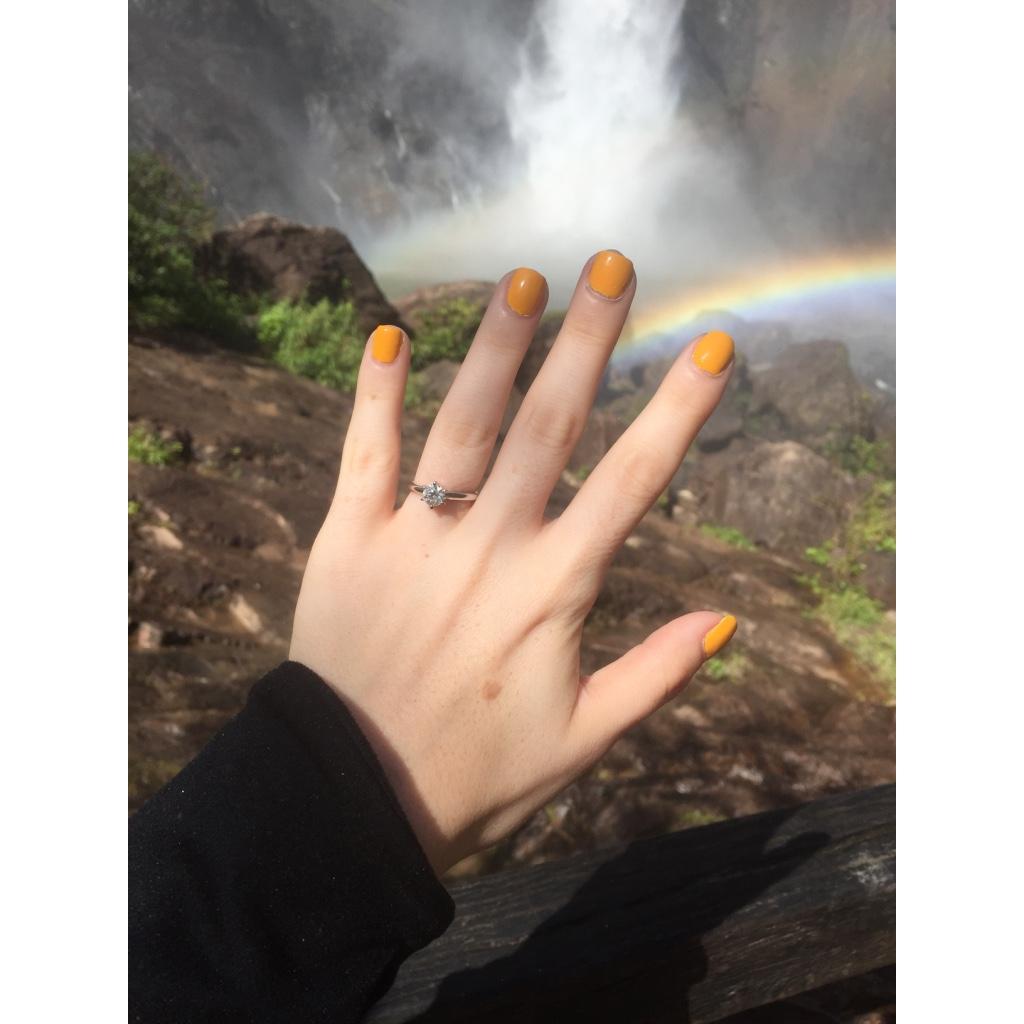 The gold at the end of the rainbow turned out to be pretty sparkly!