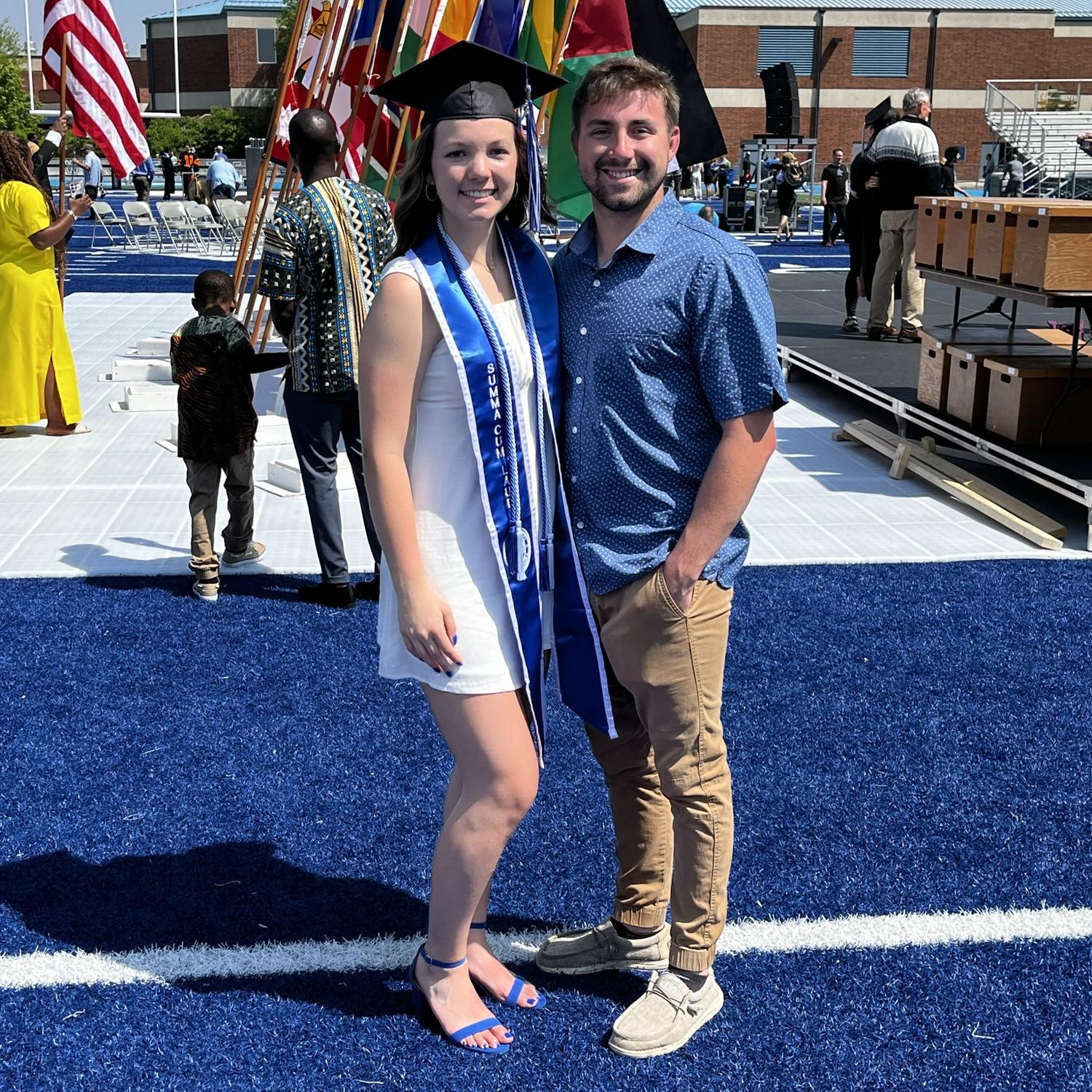 Walked at Luther graduation (May 2023)